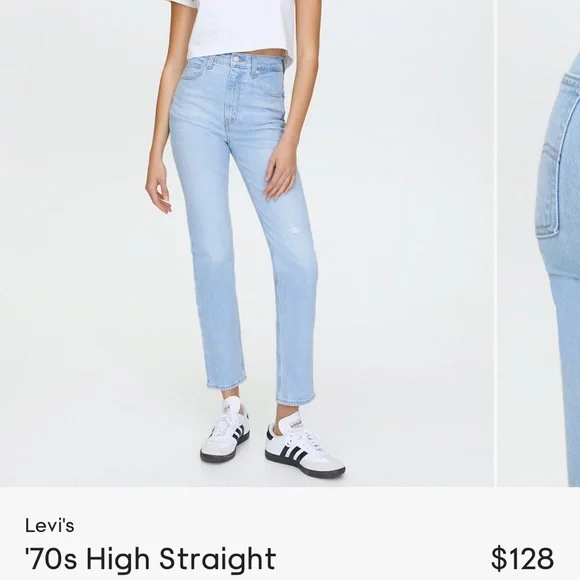 Levi’s High Straight Jeans - Picture 2 of 3